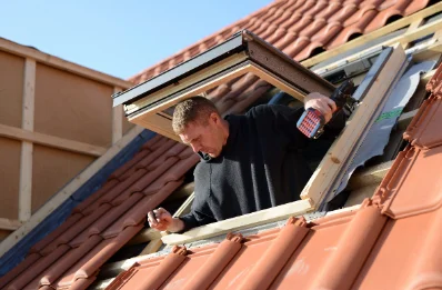 Pose de fenêtres de toit Velux au Cambout
